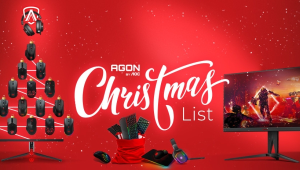La guida perfetta ai regali di AGON by AOC per il Natale 2022